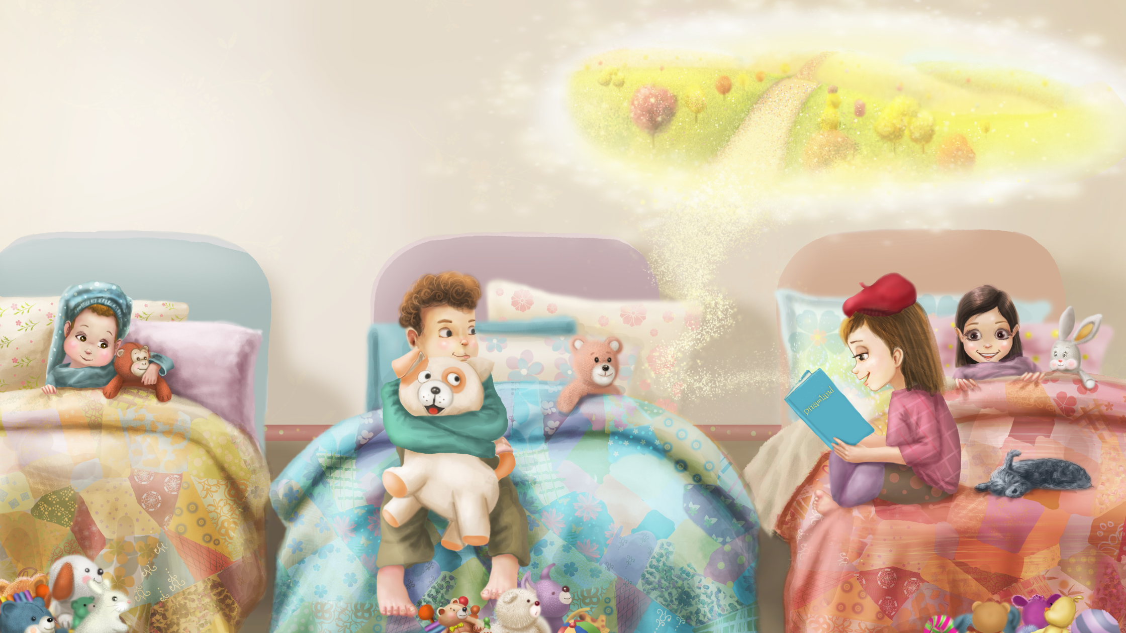 Snugawinks bedtime book illustration